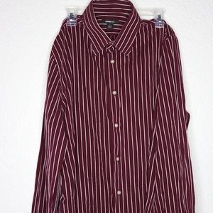 Express 1MX Button Up Dress Shirt Large 16 - 16.5
